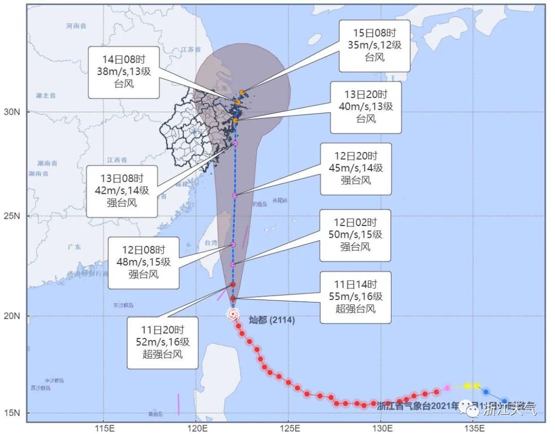直径1000公里超强台风逼近或直扑浙江,居民的准备与应对指南 直径1000公里超强台风逼近或直扑浙江,居民的准备与应对指南
